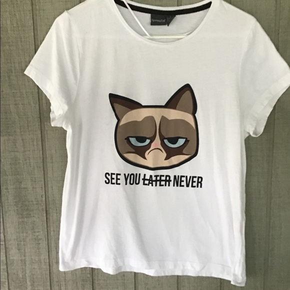 VERY CUTE Grumpy Cat tee - Picture 2 of 2